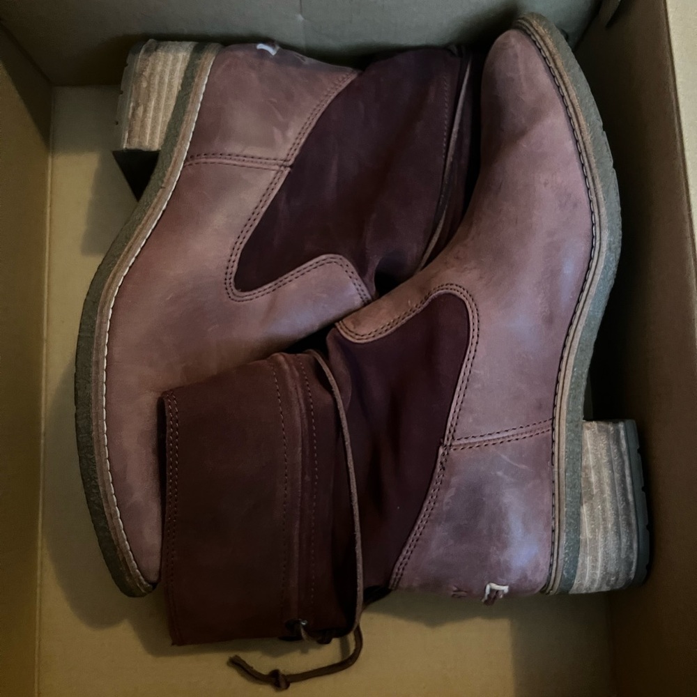 Maya Ronan Rust- Sperry Leather Boots